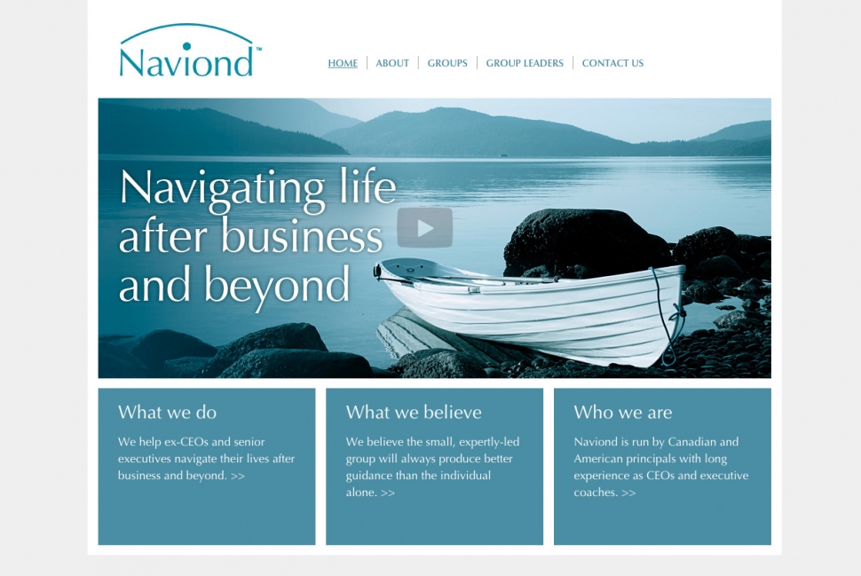 Naviond home page